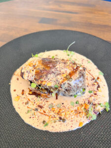 Filet de bœuf, sauce au poivre